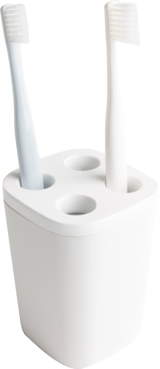 Balmani Testa beker mat wit Solid Surface 7x10,5cm