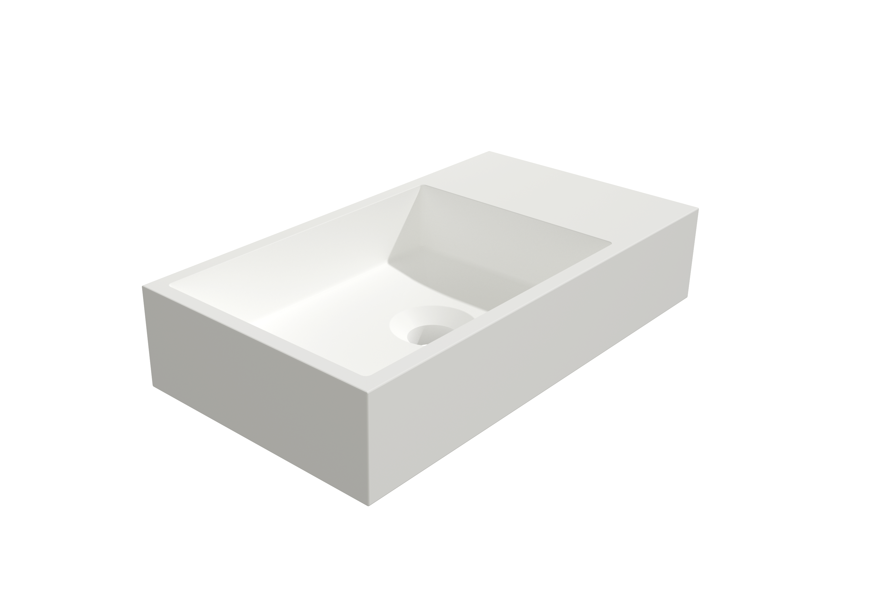 Storke Fada fonteintje 40 x 22 cm matte Solid Surface