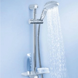 Grohe Euphoria Duschstange mit Duschkopf