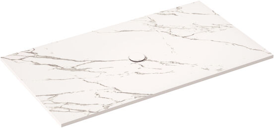 Balmani Studio receveur de douche 160 x 90 cm céramique Calacatta