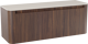 Storke Soft meuble salle de bains avec tablette pour vasques Tavola Soft
