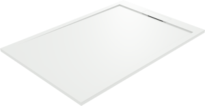 Balmani Andes douchebak 140 x 100 cm Solid Surface mat wit