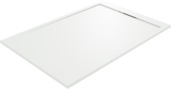 Balmani Andes douchebak 140 x 100 cm Solid Surface mat wit