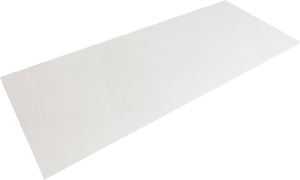 Balmani Stretto tablette simple ou double Solid Surface mat 135 x 55 cm