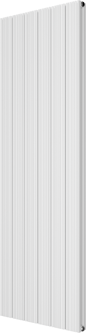Vipera Mares sèche-serviettes double 56,5 x 180 cm chauffage central blanc mat raccordements latéral et central possibles 2159W