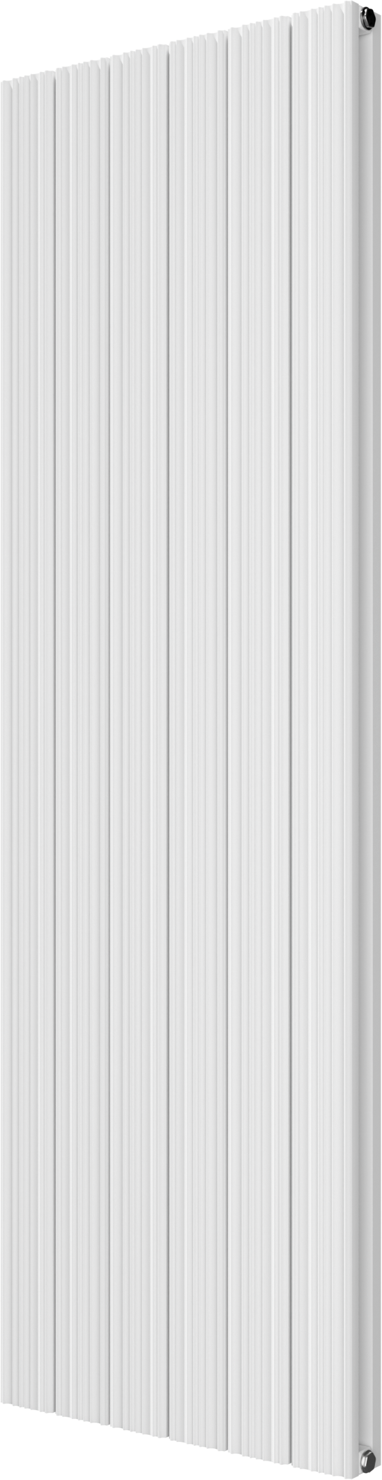 Vipera Mares sèche-serviettes double 56,5 x 180 cm chauffage central blanc mat raccordements latéral et central possibles 2159W