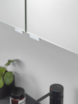 Balmani Oberture XS 2 stuks handgreep voor spiegelkast mat wit