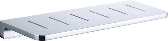 Blaufoss Leaf porte-savon chrome 30 cm