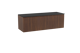 Storke Ribs badkamermeubel met Panton wastafelblad voor waskom(men)