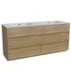 Storke Edge badkamermeubel met Diva Wastafel