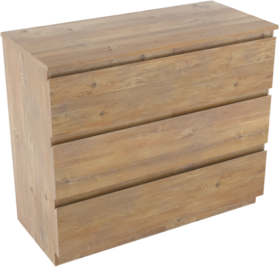 Linie Lado staand badmeubel 100 x 46 cm naturel eiken met Lado enkel of dubbel wastafelblad in melamine naturel eiken