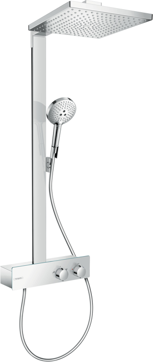 Hansgrohe Raindance E 300 Duschsystem: 35 cm, Chrom glänzend