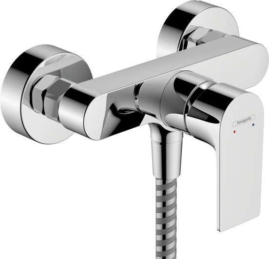 Hansgrohe Rebris E mengkraan douchekraan glanzend chroom