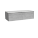 Storke Edge meuble salle de bains avec tablette pour vasques Tavola