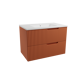Linie Ribbo meuble salle de bains avec lavabo Vano