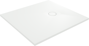 Balmani Lago receveur de douche 110 x 80 cm Solid Surface blanc mat