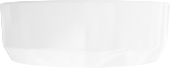 Luca Varess Perla vasque à poser porcelaine blanc brillant rond Ø 34 cm