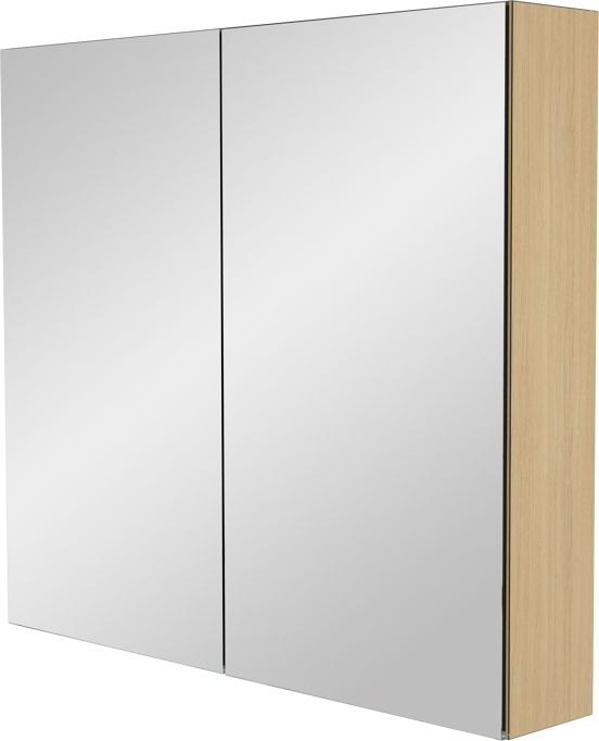 Storke Reflecta spiegelkast 85 x 75 cm natuur eik