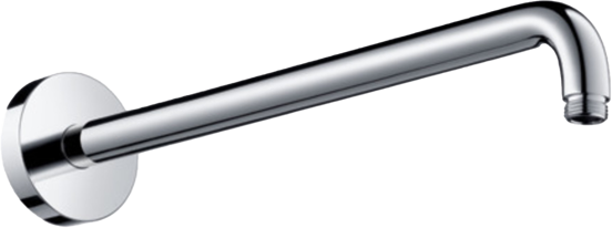 Hansgrohe douchearm met wand douchearm 39 cm glanzend chroom