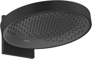 Hansgrohe Rainfinity 360 Hoofddouche rond Ø 36 cm met wand douchearm mat zwart