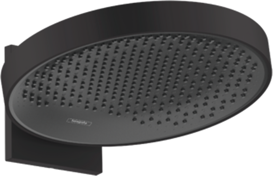Hansgrohe Rainfinity 360 Hoofddouche rond Ø 36 cm met wand douchearm mat zwart