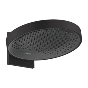 Hansgrohe Rainfinity 360 Hoofddouche rond Ø 36 cm met wand douchearm mat zwart