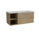 Storke Edge meuble salle de bains avec plan vasque Diva
