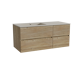 Storke Edge badkamermeubel met Diva wastafel