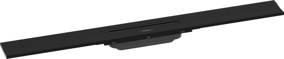Hansgrohe RainDrain Flex douchegoot afwerkset 80cm mat zwart
