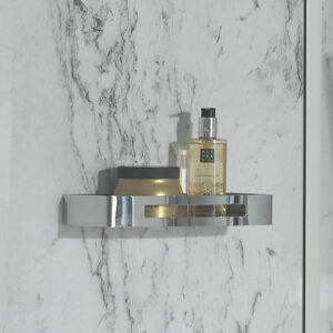 Blaufoss Chic porte-savon rectangulaire chrome