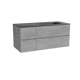 Storke Edge meuble salle de bains avec plan vasque Scuro