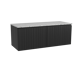 Storke Ribs meuble salle de bains avec tablette pour vasques Tavola