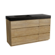 Storke Edge meuble salle de bains avec plan vasque Scuro High