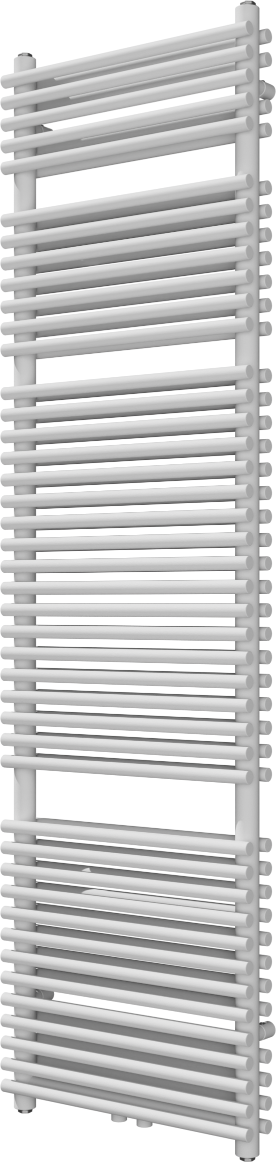 Vipera Alegria sèche-serviettes double 50 x 180 cm chauffage central blanc mat raccordements latéral et central possibles 1.575W