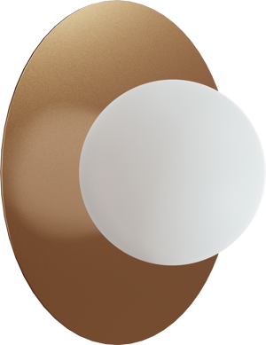 Balmani Pelota Disc small LED Spiegelbeleuchtung: 16 cm, Rosegold