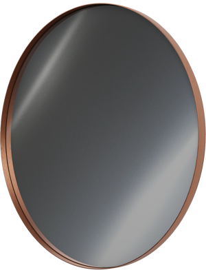 Balmani Giro Round rond badkamerspiegel Brushed RoseGold Ø 90 cm