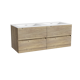 Storke Edge badkamermeubel met Mata wastafel