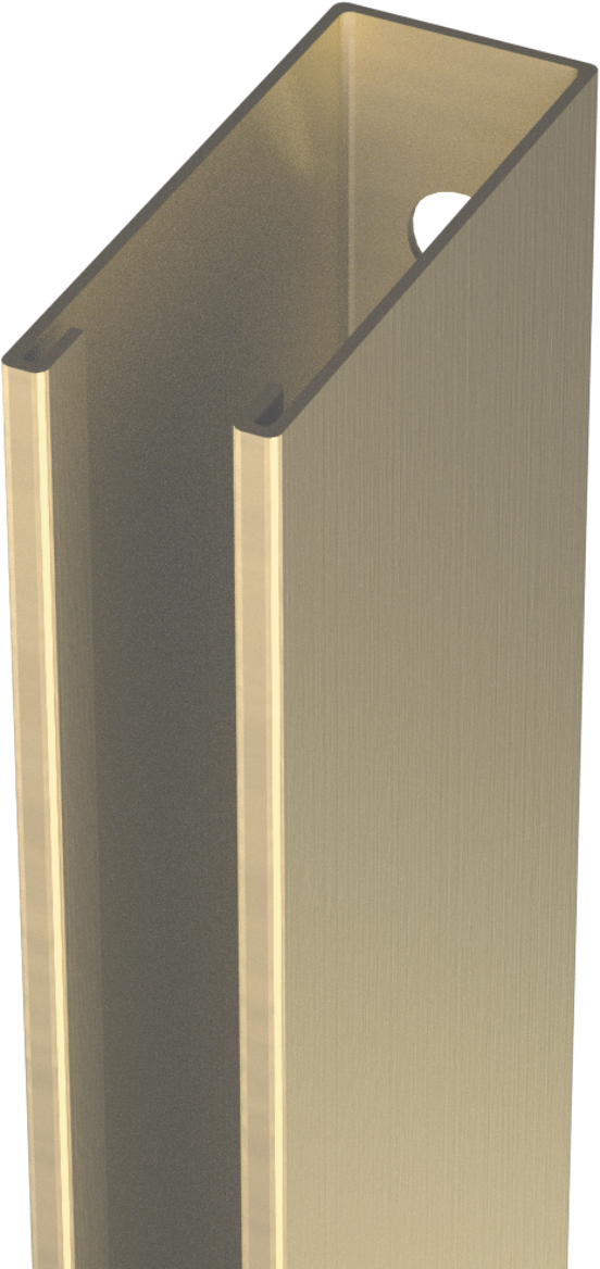 Balmani Modular profil mural Brushed Champagne Gold