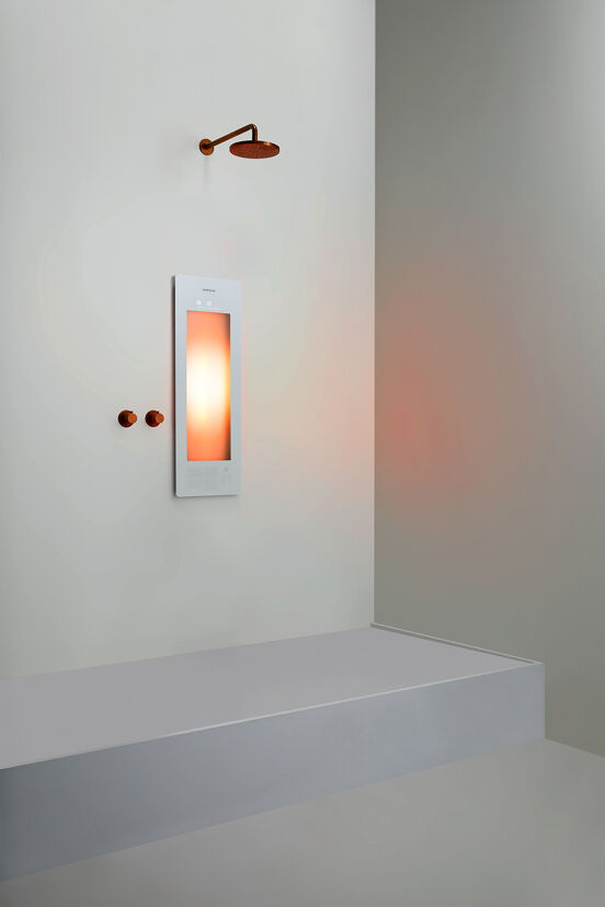 Sunshower Plus S Infrarood en UV Inbouw white