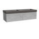 Storke Edge badkamermeubel met Scuro High wastafel
