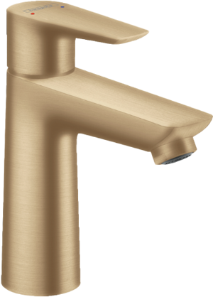 Hansgrohe Talis E110 verlaagde wastafelkraan brushed bronze