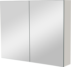 Balmani Mitra spiegelkast 90 x 72 cm mat wit