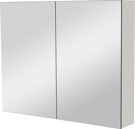 Balmani Mitra spiegelkast 90 x 72 cm mat wit