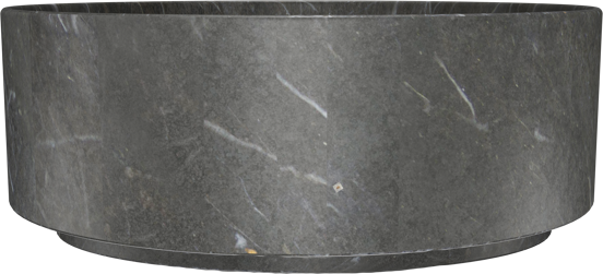 Balmani Fato waskom Pietra Grey marmer rond Ø 37,5 cm