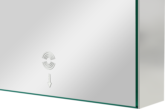 Storke Lucera miroir rectangulaire lumineux 95 x 70 cm