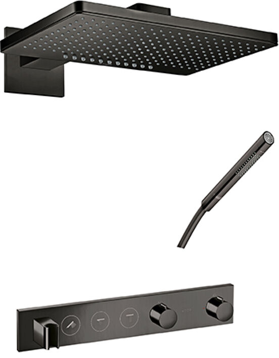 Axor Starck Flexible de douche 160 cm Brushed Black Chrome pvc