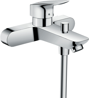 Hansgrohe Logis standaard mengkraan badkraan glanzend chroom