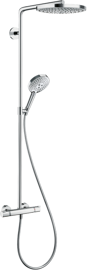 Hansgrohe Raindance Select S 240 thermostatische regendoucheset glanzend chroom