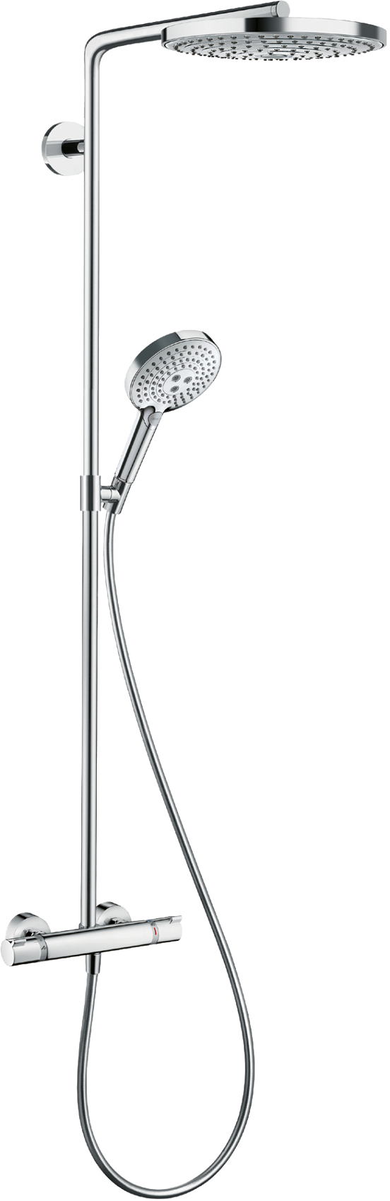 Hansgrohe Raindance Select S 240 colonne de douche de pluie mitigeur thermostatique chrome brillant