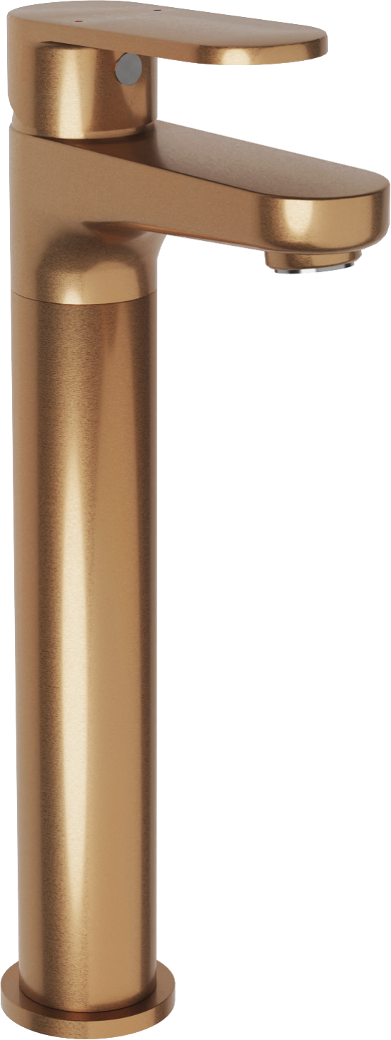 Linie Astor robinet de lavabo haut Brushed Rosegold
